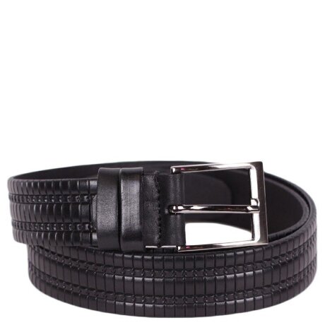 Ремень Sharpey 35 черн.прямоуг. (120)