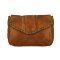 Сумка женская с клепками Bear CL44410 cognac