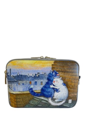 Сумка женская SHARPEY 559-324 сер.фл