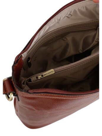 Сумка женская Hexagona 113032 marrone 