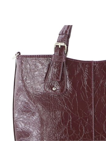 Сумка женская Оливи 1235 борд.лак.жат