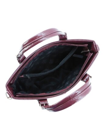 Сумка женская Оливи 1235 борд.лак.жат