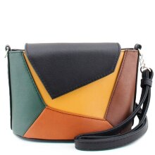 Сумка женская Оливи 950 черн/гор.кор.зел