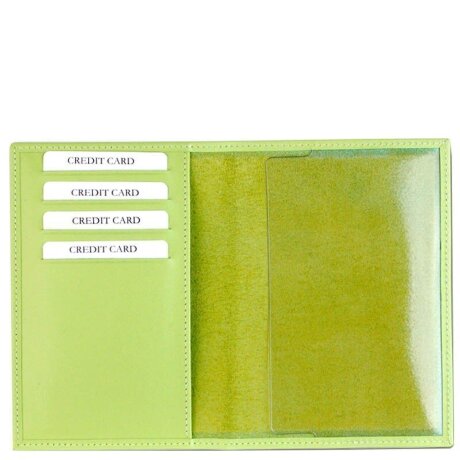Обложка для паспорта Qoper 0686 green 