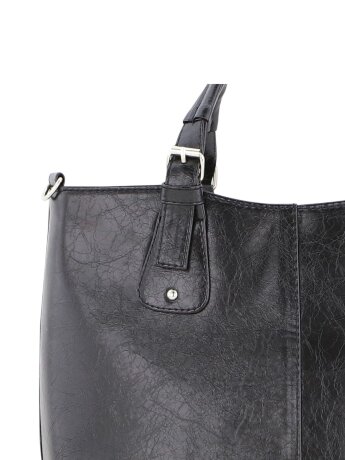 Сумка женская Оливи 1235 черн.жат