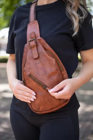 Рюкзак-слинг Bear Design CL41029 cognac
