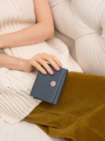 Кошелек Stampa Brio 958-8130 Blue/Pink