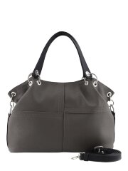 Сумка женская Оливи 1189 сер/черн
