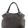 Сумка женская Оливи 1189 сер/черн
