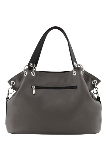 Сумка женская Оливи 1189 сер/черн
