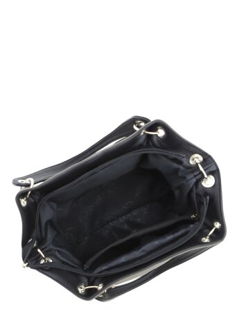 Сумка женская Оливи 1189 сер/черн