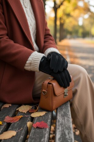 Перчатки женские Pitas 0694Z р.7,5 комби