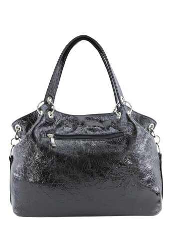 Сумка женская Оливи 1189 черн/лак/жат