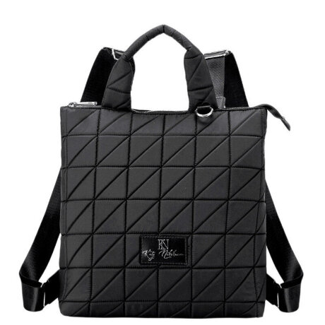 Сумка-рюкзак 006-30304 черн/треуг Katy Nikolaeva