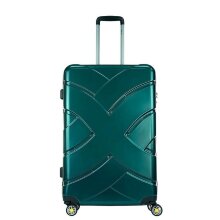 Чемодан Alezar Advanced L4 изумр/желт