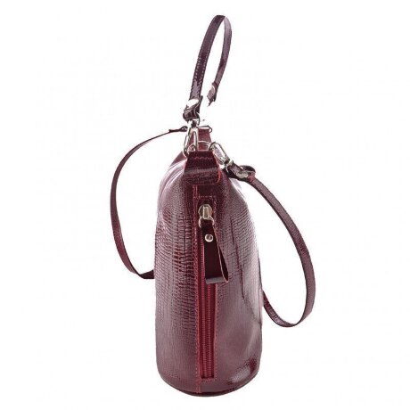Сумка женская Esse ЛАДА CHERRY варан бордо