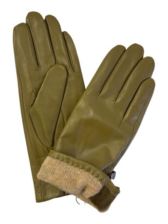 Перчатки женские Pitas 0588Z р.7,5 олива