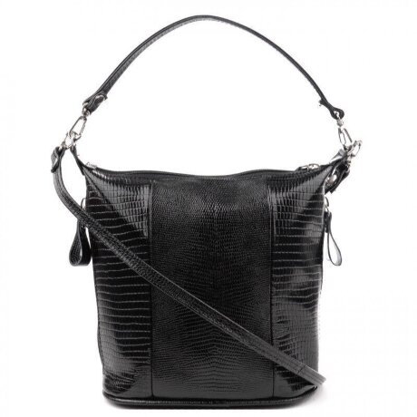 Сумка женская Esse ЛАДА DARK варан черн