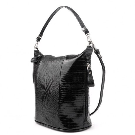 Сумка женская Esse ЛАДА DARK варан черн