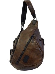 Рюкзак-слинг Chiarugi 20309 d.brown