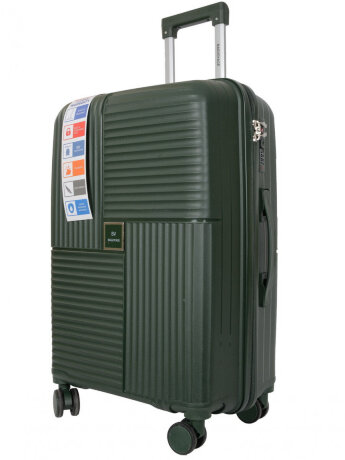 Чемодан Bagvoyage XY004-24 dr.green