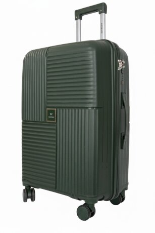 Чемодан Bagvoyage XY004-24 dr.green