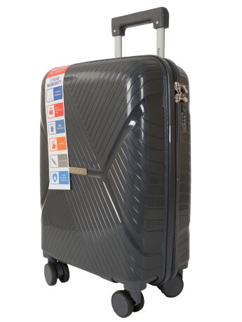 Чемодан Bagvoyage PPXY006-20 dr.grey 