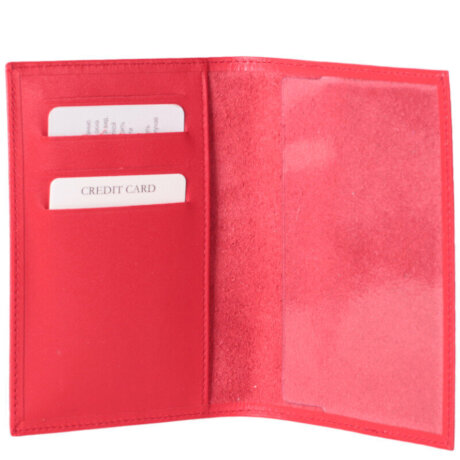 Обложка для паспорта Qoper 0695 red