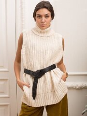 Ремень цветы 40 черн (120) Sharpey