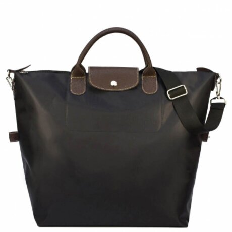 Сумка ручная кладь 2-313 сат/черн