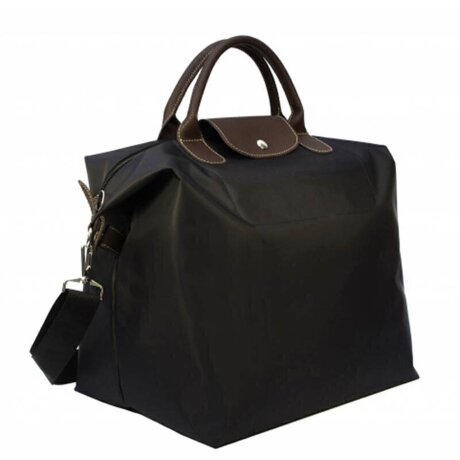 Сумка ручная кладь 2-313 сат/черн