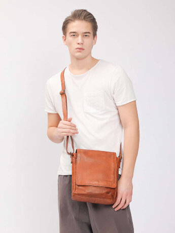 Сумка мужская Bear Design CL40025 cognac