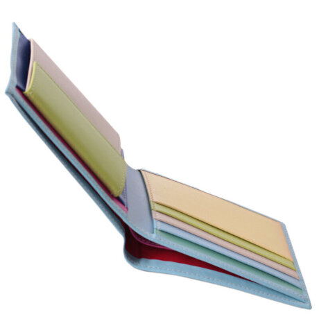 Портмоне женское Qoper 0808 blue-rainbow 