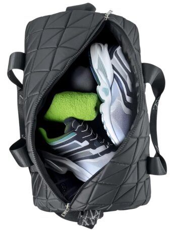 Сумка спортивная Katy Nikolaeva 402-30304 чер/треуг. 