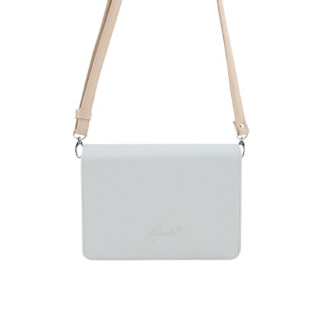 Сумка Оливи 1294 св.сер/.бел.пудр