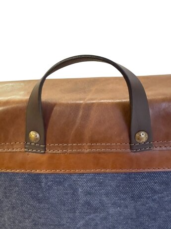 Сумка для ноутбука и документов Chiarugi 854002 brown/blue