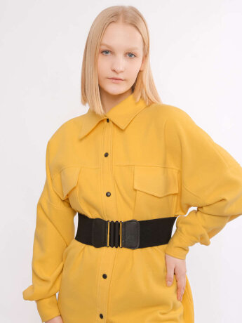 Ремень-пояс резинка 75 черн (60-90) Sharpey