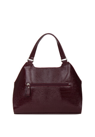 Сумка женская ESSE АГНИЯ варан бордо 79320