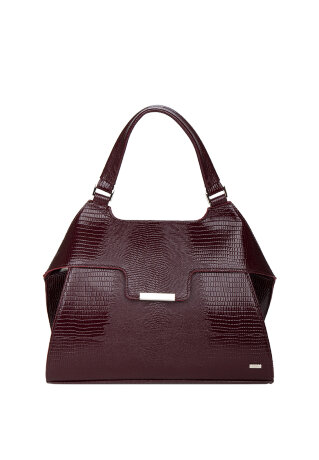 Сумка женская ESSE АГНИЯ варан бордо 79320