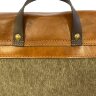 Сумка для ноутбука и документов Chiarugi 854002 brown/green
