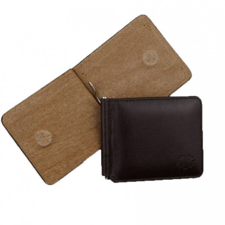 Зажим для документов Qoper 0248 brown 