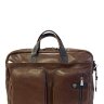 Сумка для ноутбука и документов Chiarugi 64631 d.brown