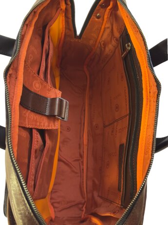 Сумка для ноутбука и документов Chiarugi 64631 d.brown