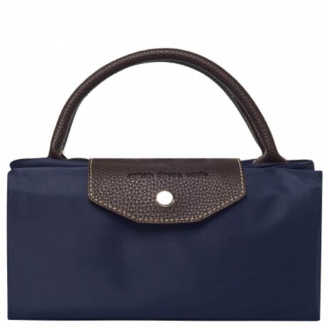 Сумка ручная кладь 2-313 сат/т.син