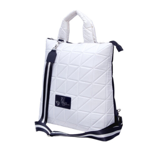Сумка-рюкзак KN 006-31404 бел/треуг.