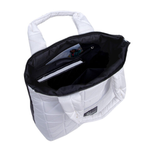 Сумка-рюкзак KN 006-31404 бел/треуг.