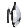 Сумка-рюкзак KN 006-31404 бел/треуг.