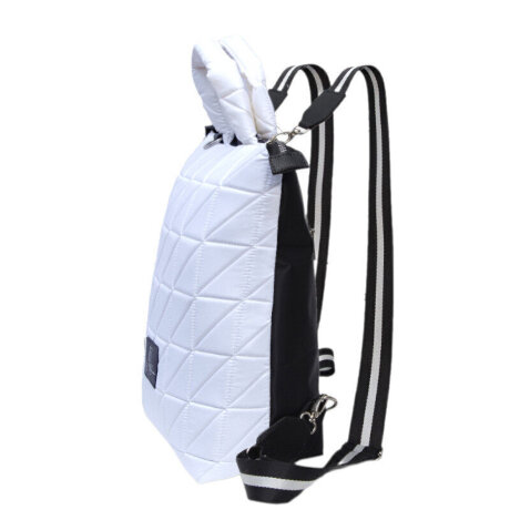 Сумка-рюкзак KN 006-31404 бел/треуг.