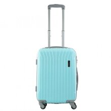 Чемодан Alezar Melville S4 light blue