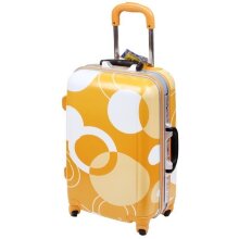 Чемодан Monopol Bubbles yellow S4